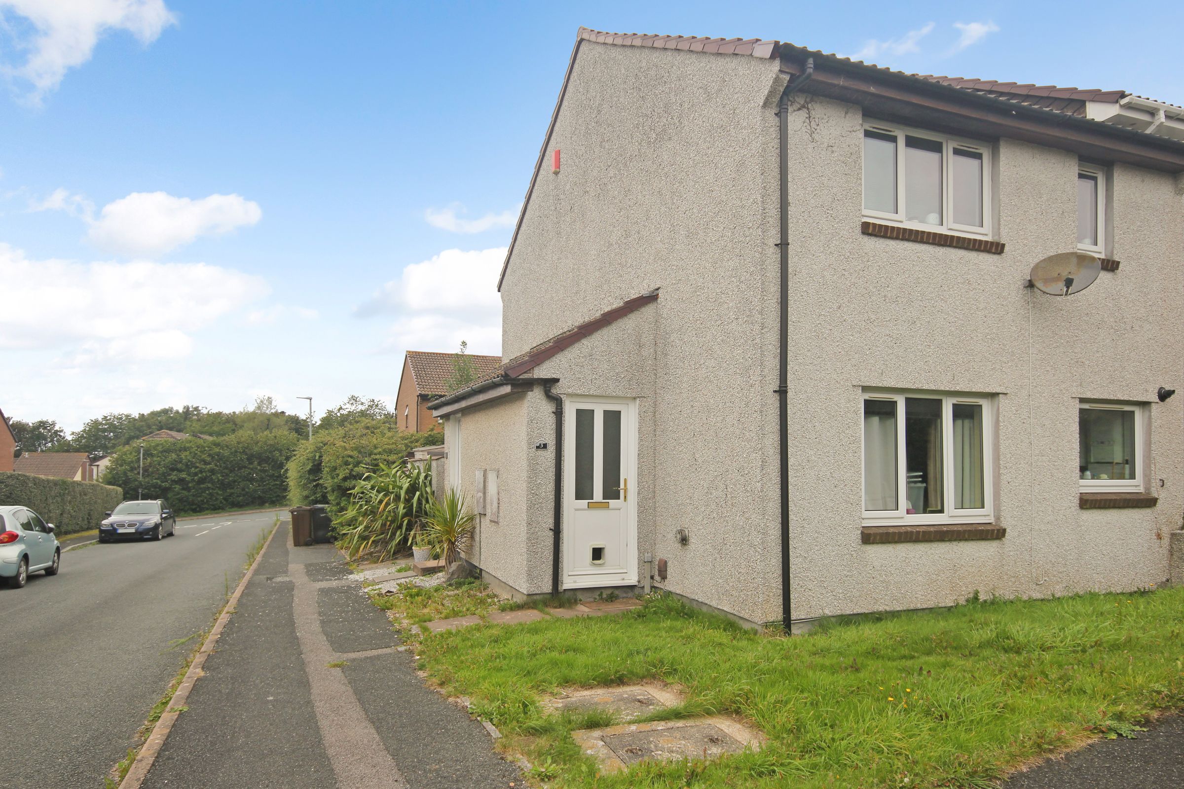 1 bed end terrace house for sale in Holmer Down, Woolwell, Plymouth PL6