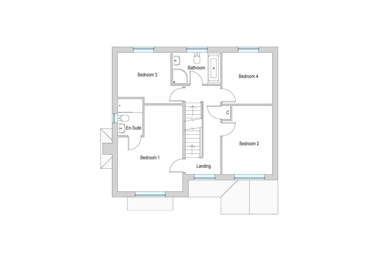 New home, 5 bed detached house for sale in Fairways, Station Road