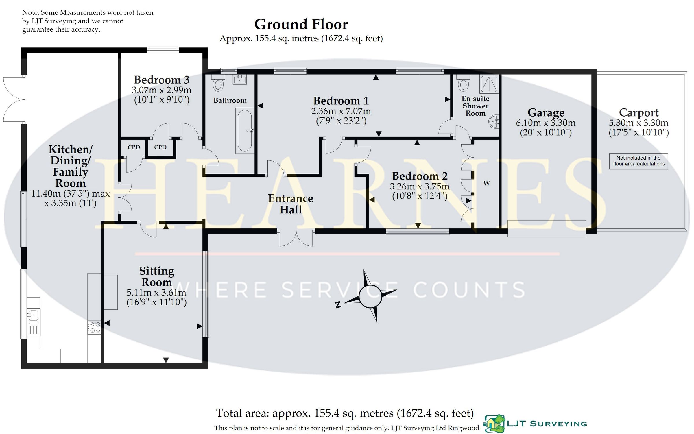3 bed detached bungalow for sale in Horton Road, Ashley Heath, Ringwood