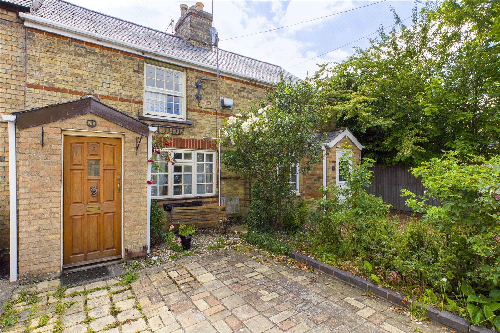 2 bed terraced house for sale in Littleworth End, Offord D'arcy, St