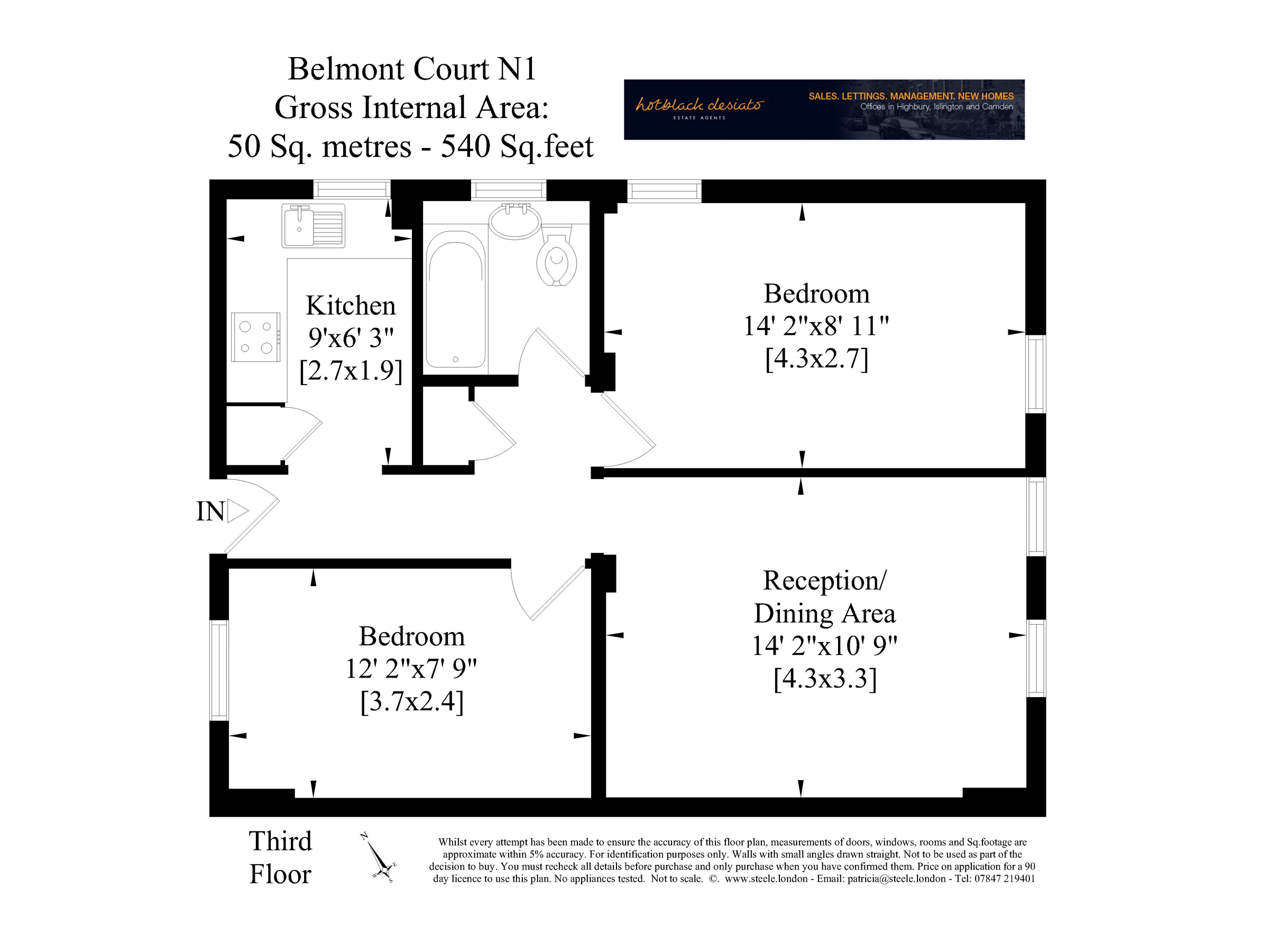 2 bed flat to rent in Cross Street, London N1 Zoopla