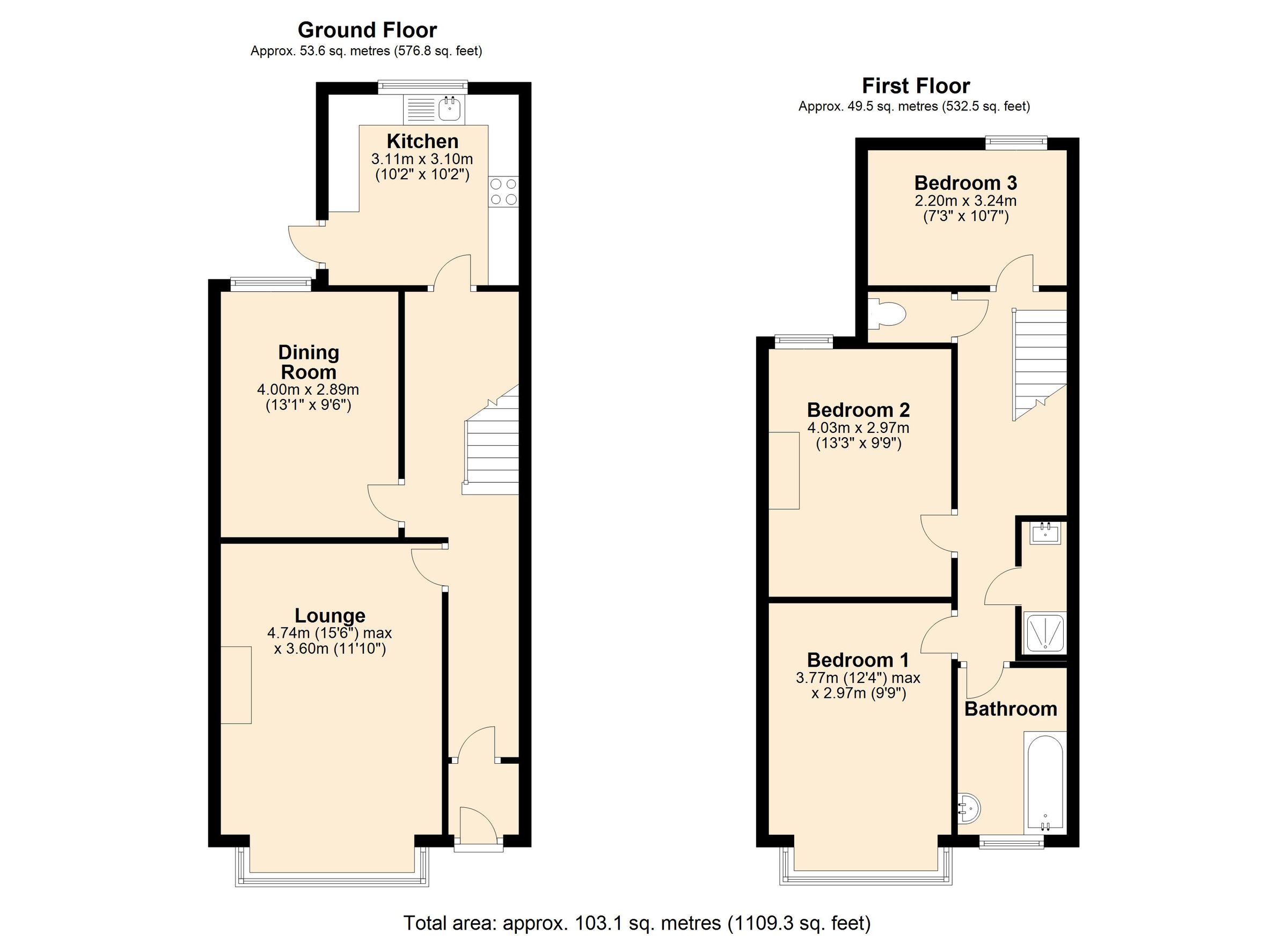 3 bed terraced house for sale in Glen Park Avenue, Mutley, Plymouth PL4 Zoopla