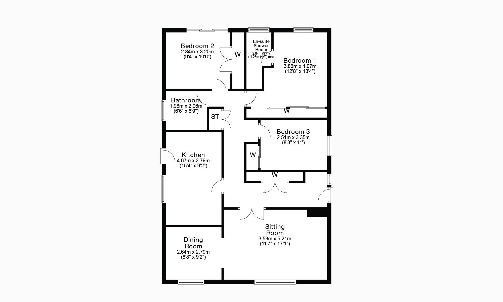 3 bed detached bungalow for sale in North Main Street, Carronshore