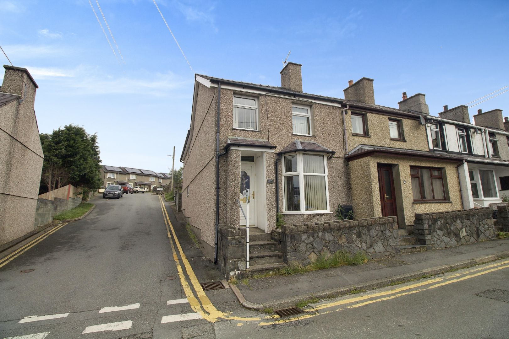 3 bed end terrace house for sale in Llwyndu Road, Penygroes, Caernarfon