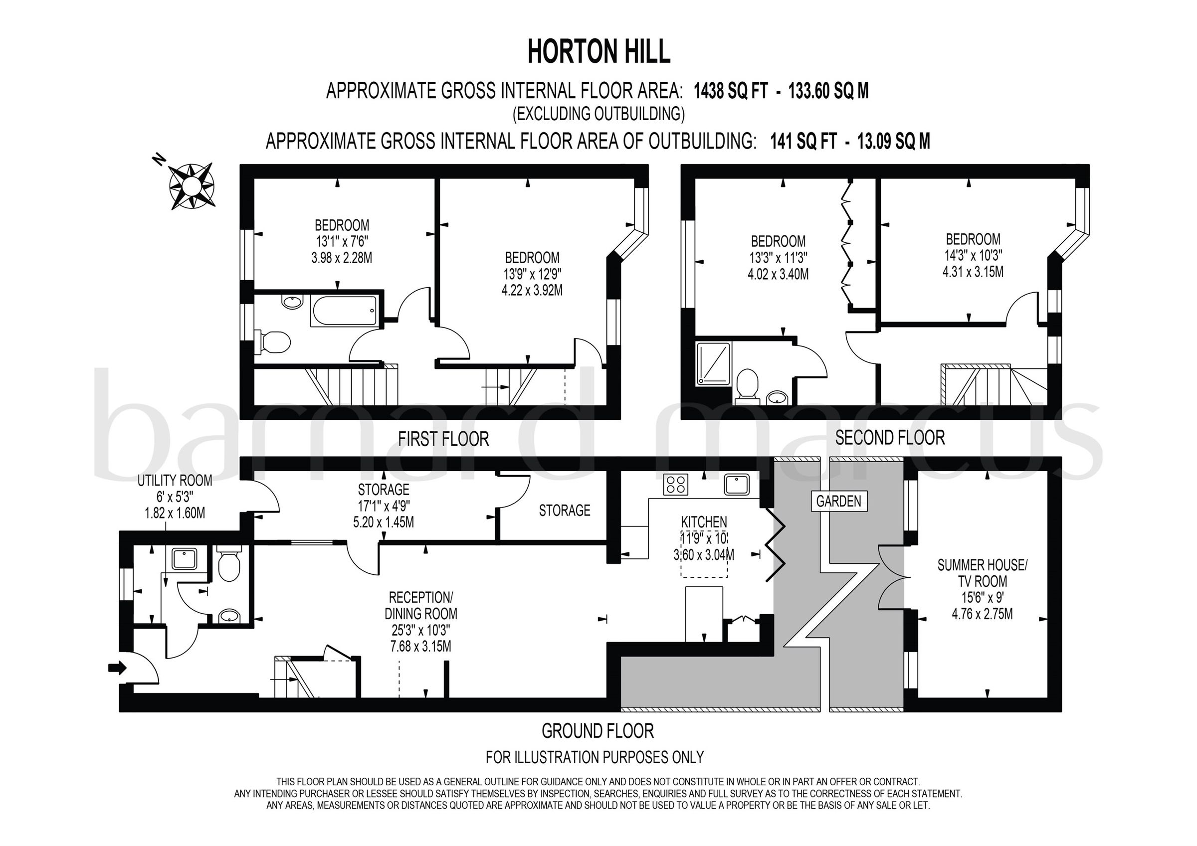 4 bed terraced house for sale in Horton Hill, Epsom KT19 Zoopla