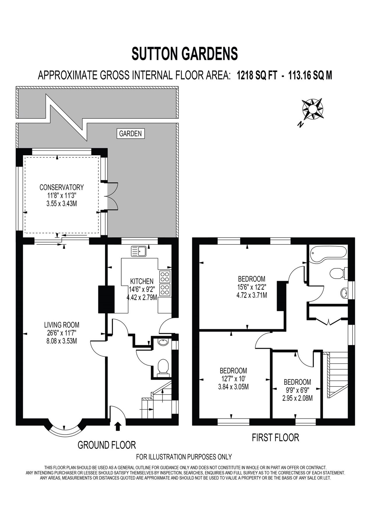 3 bed end terrace house for sale in Sutton Gardens, Merstham, Redhill