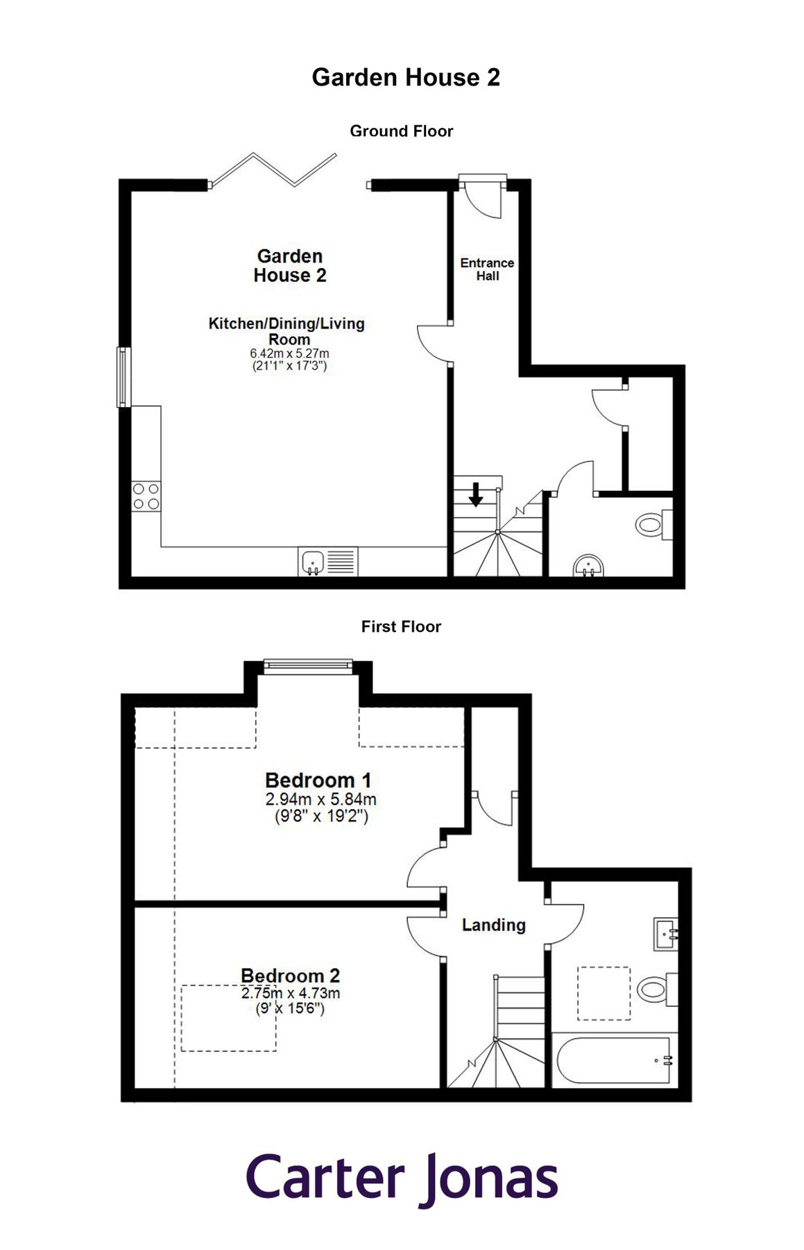 New home, 2 bed detached house for sale in Milton Road, Cambridge