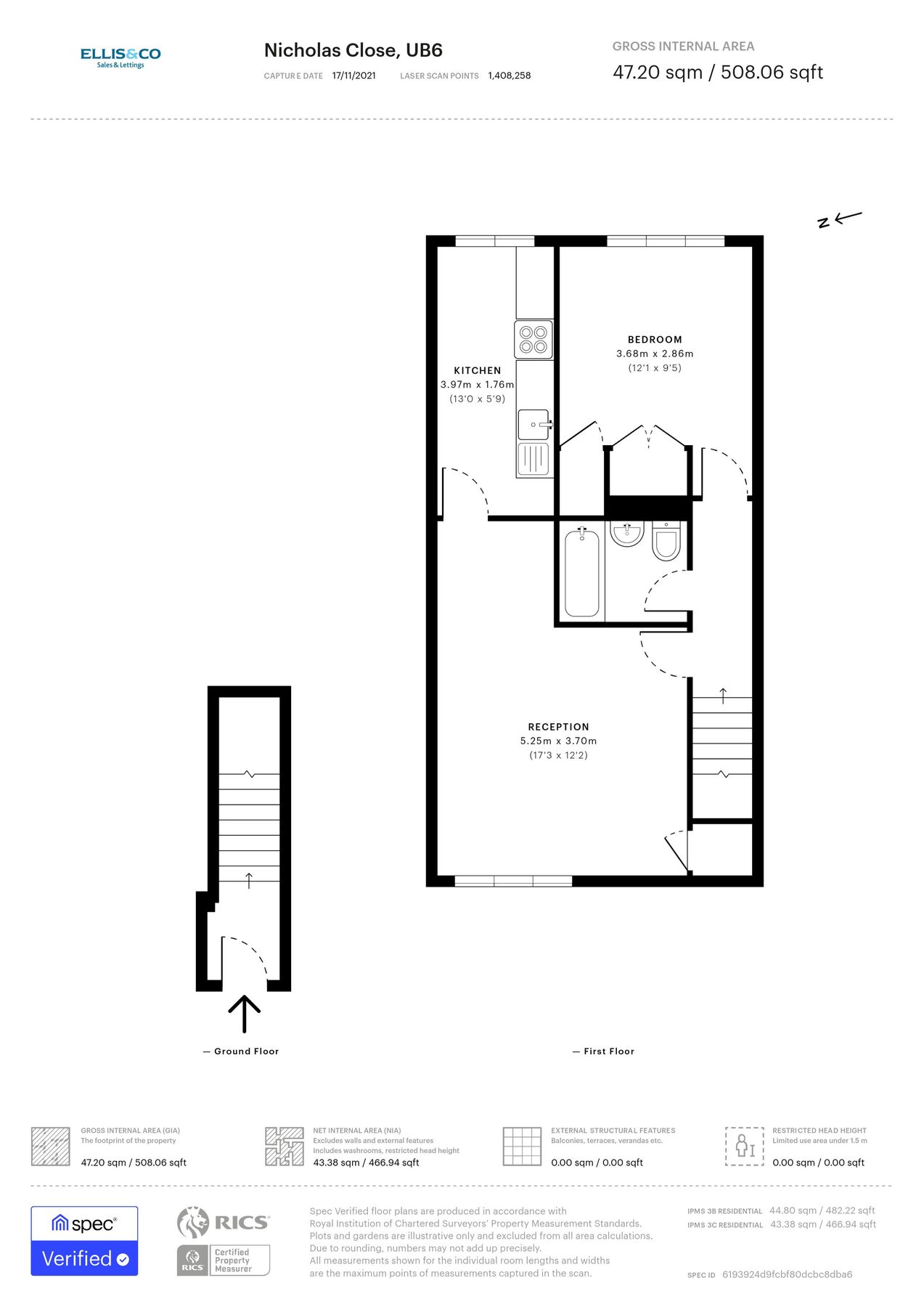 1 bed to rent in Nicholas Close, Greenford UB6 Zoopla