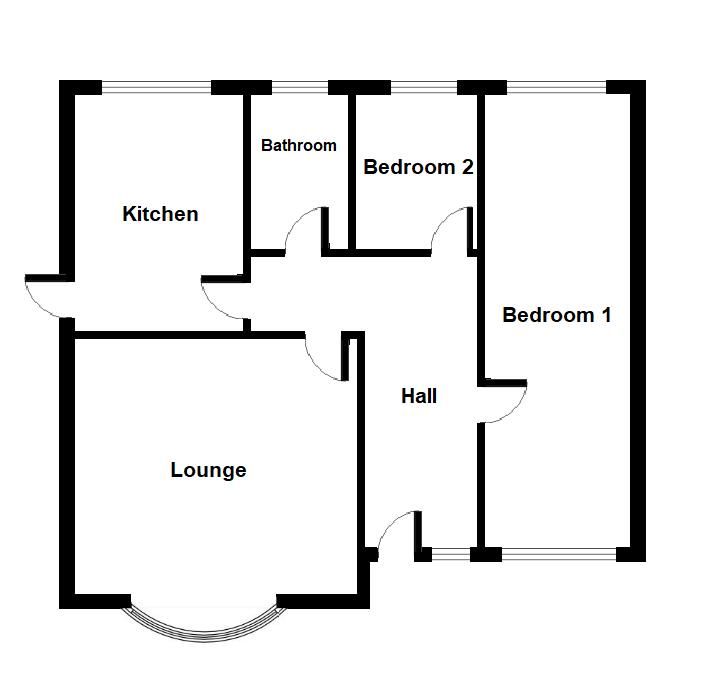 2 bed detached bungalow for sale in Denis Road, Burbage, Hinckley LE10