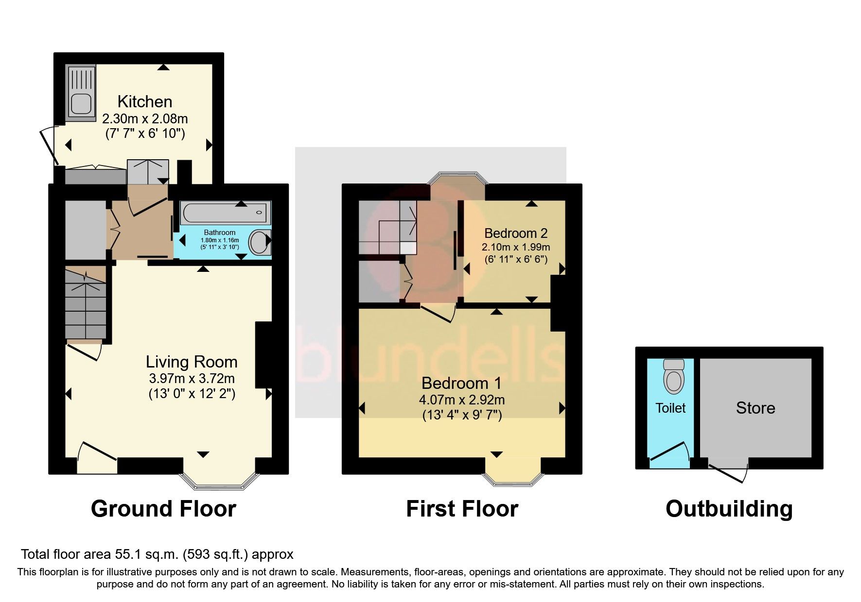 2 bed terraced house for sale in Worksop Road, Aston, Sheffield, South