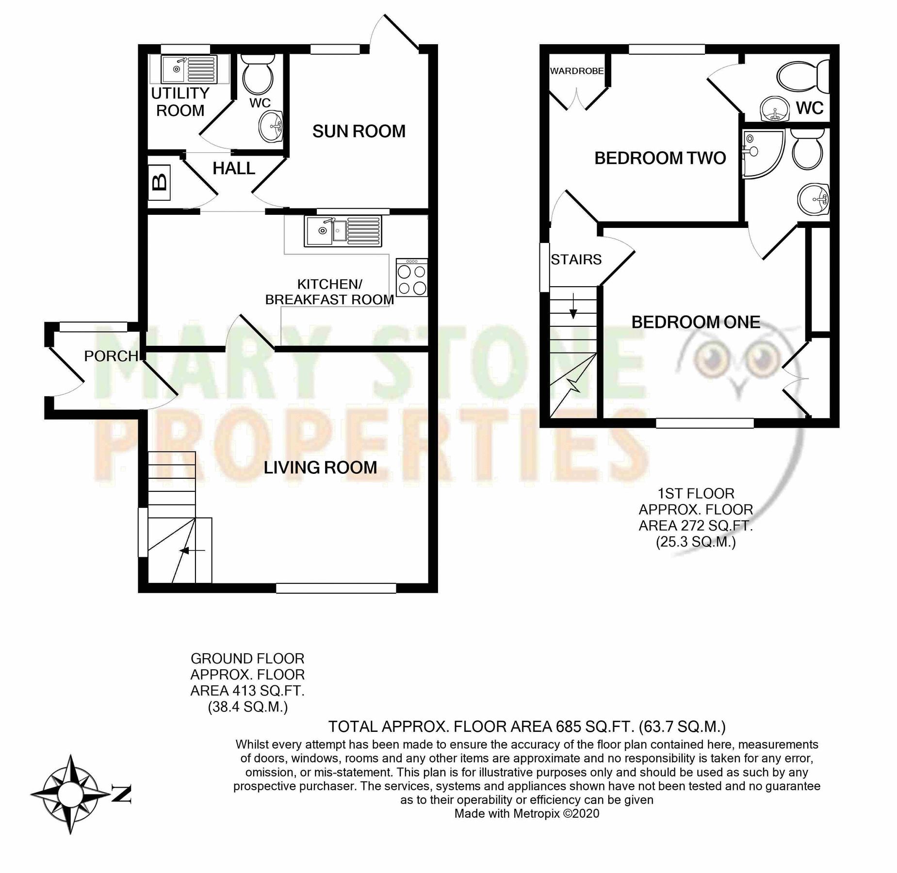 2 bed terraced house to rent in Clee Hill Road, Burford, Tenbury Wells