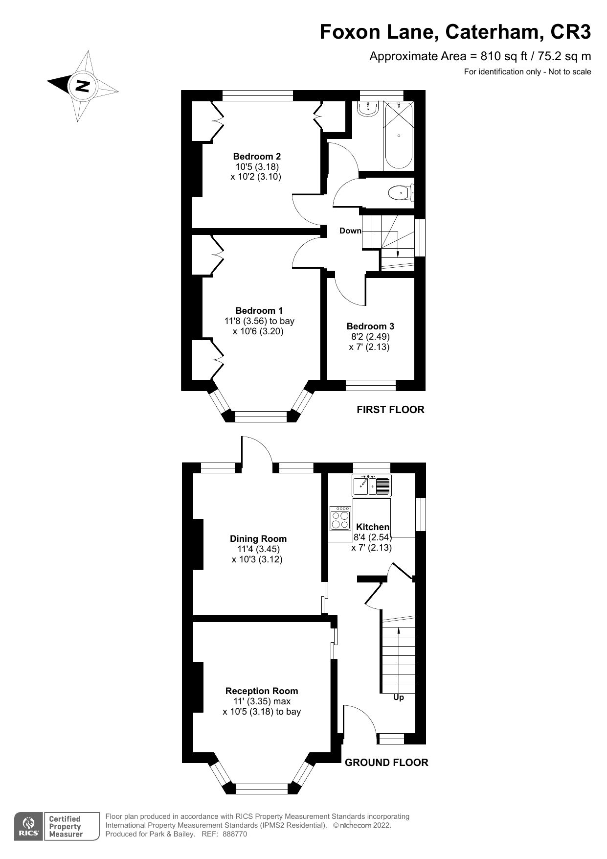4 bed semidetached house for sale in Foxon Lane, Caterham, Surrey CR3