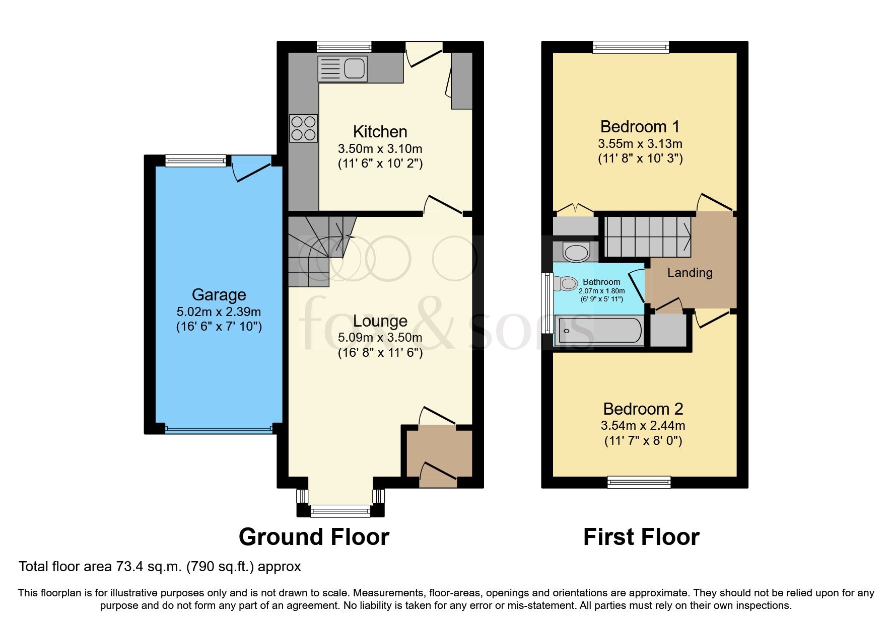 2 bed semidetached house for sale in Otford Close, Pease Pottage