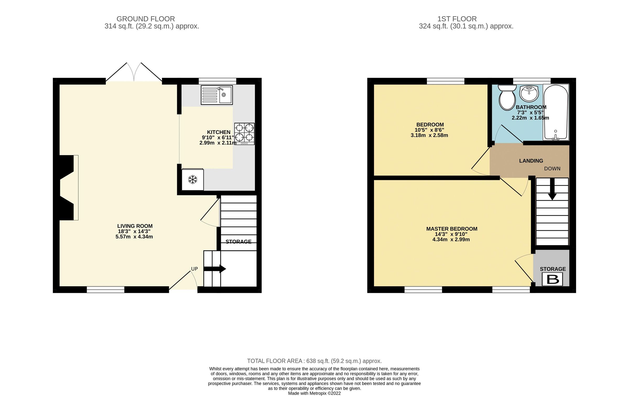 2 bed terraced house to rent in Dovercourt Road, Horfield, Bristol BS7