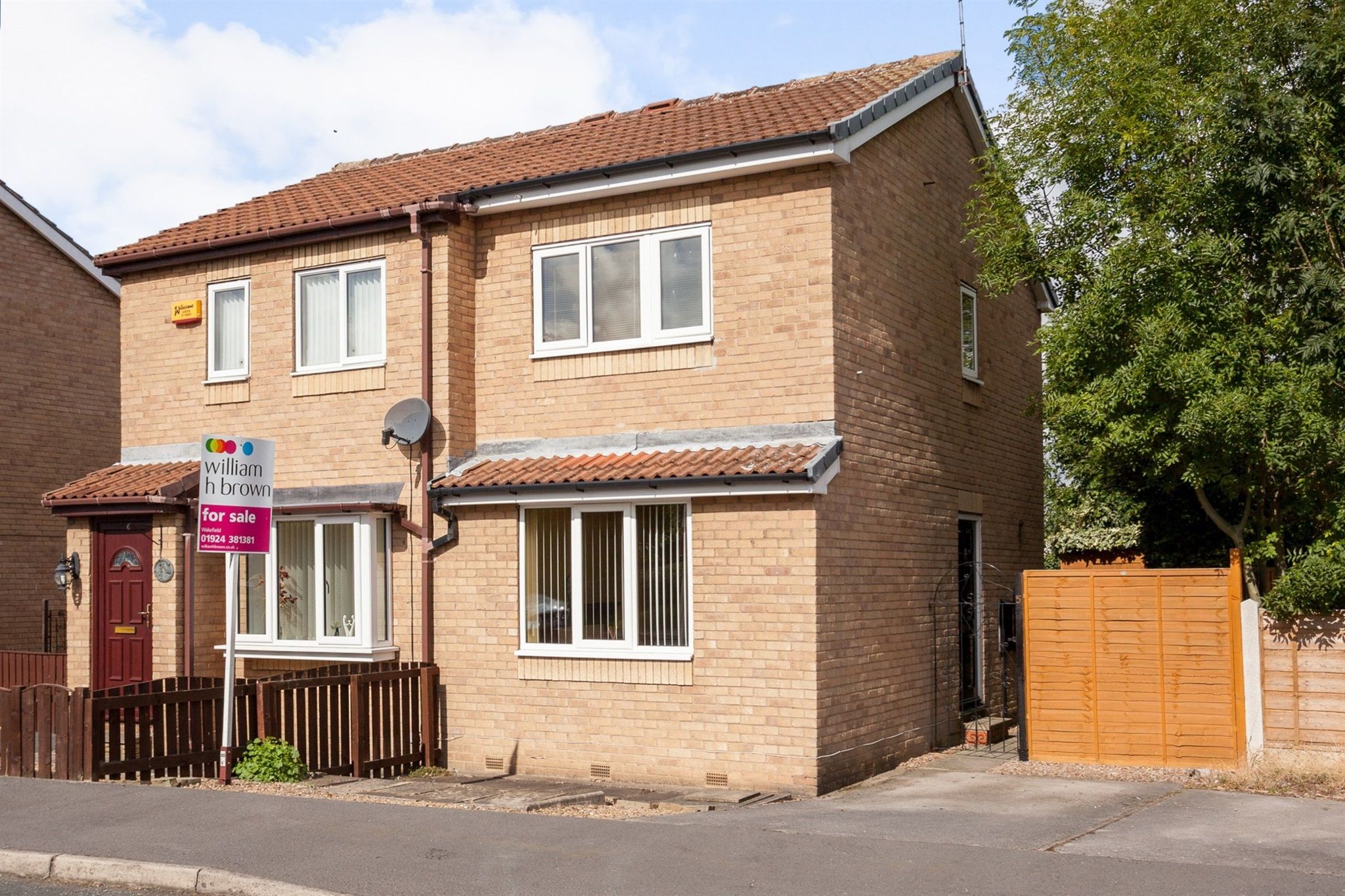 2 bed semidetached house for sale in Bosworth Avenue, Altofts