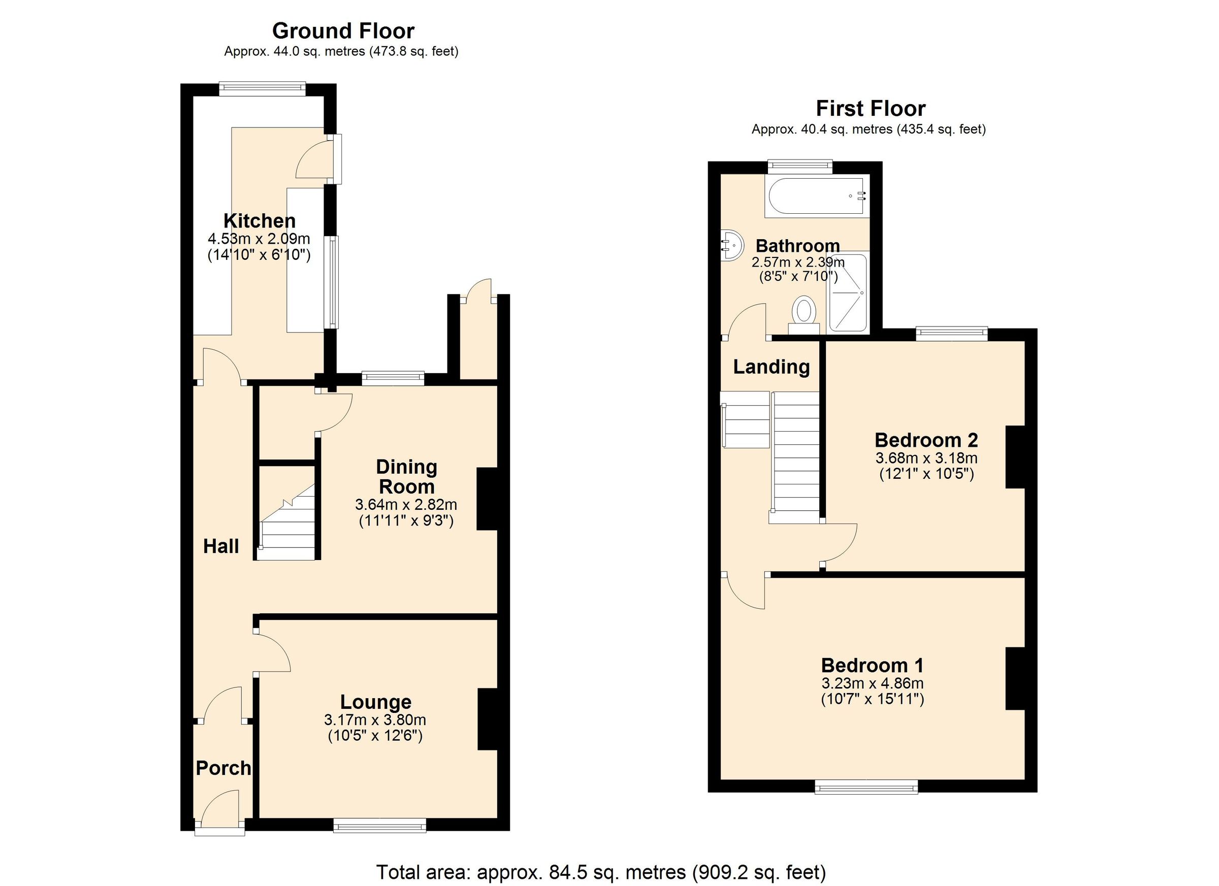 2 bed terraced house for sale in Fairfield Terrace, Newton Abbot TQ12