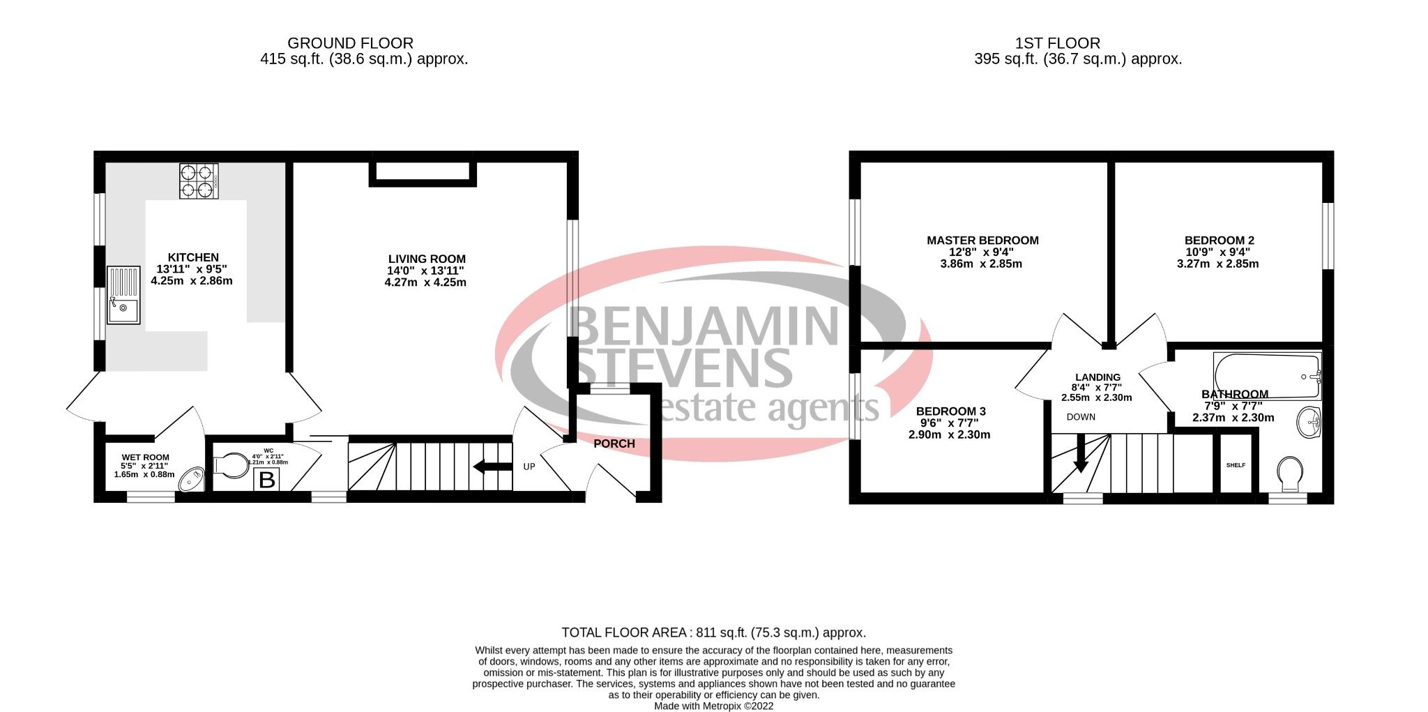 3 bed semidetached house for sale in Naseby Road, Kettering