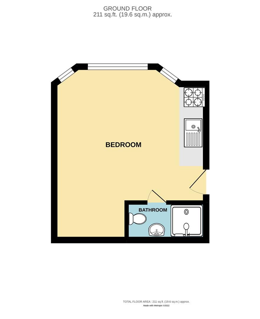 Studio to rent in Sea Road, BexhillOnSea TN40 Zoopla