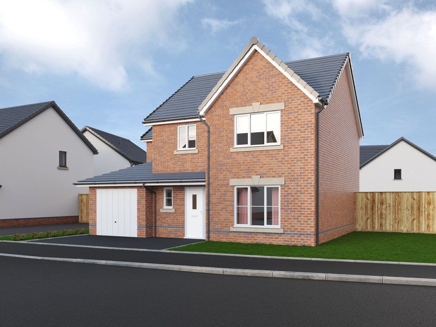 New home, 4 bed detached house for sale in Off Maesteg Road, Tondu CF32