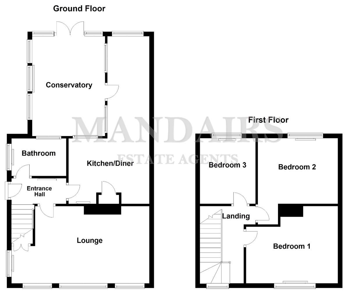 3 bed semidetached house to rent in Queen Street, Yaxley, Peterborough