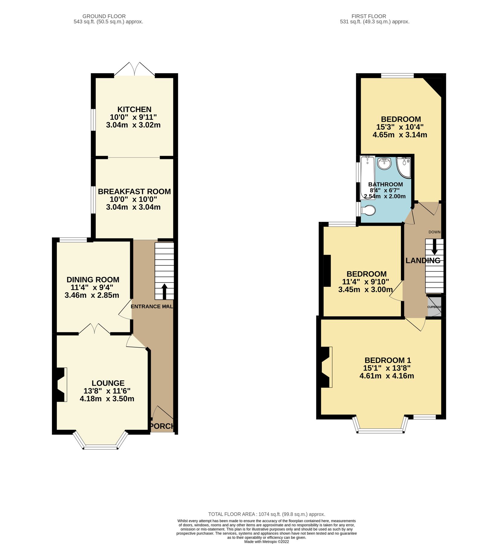 3 bed terraced house for sale in Kingsland Road, Broadwater, Worthing