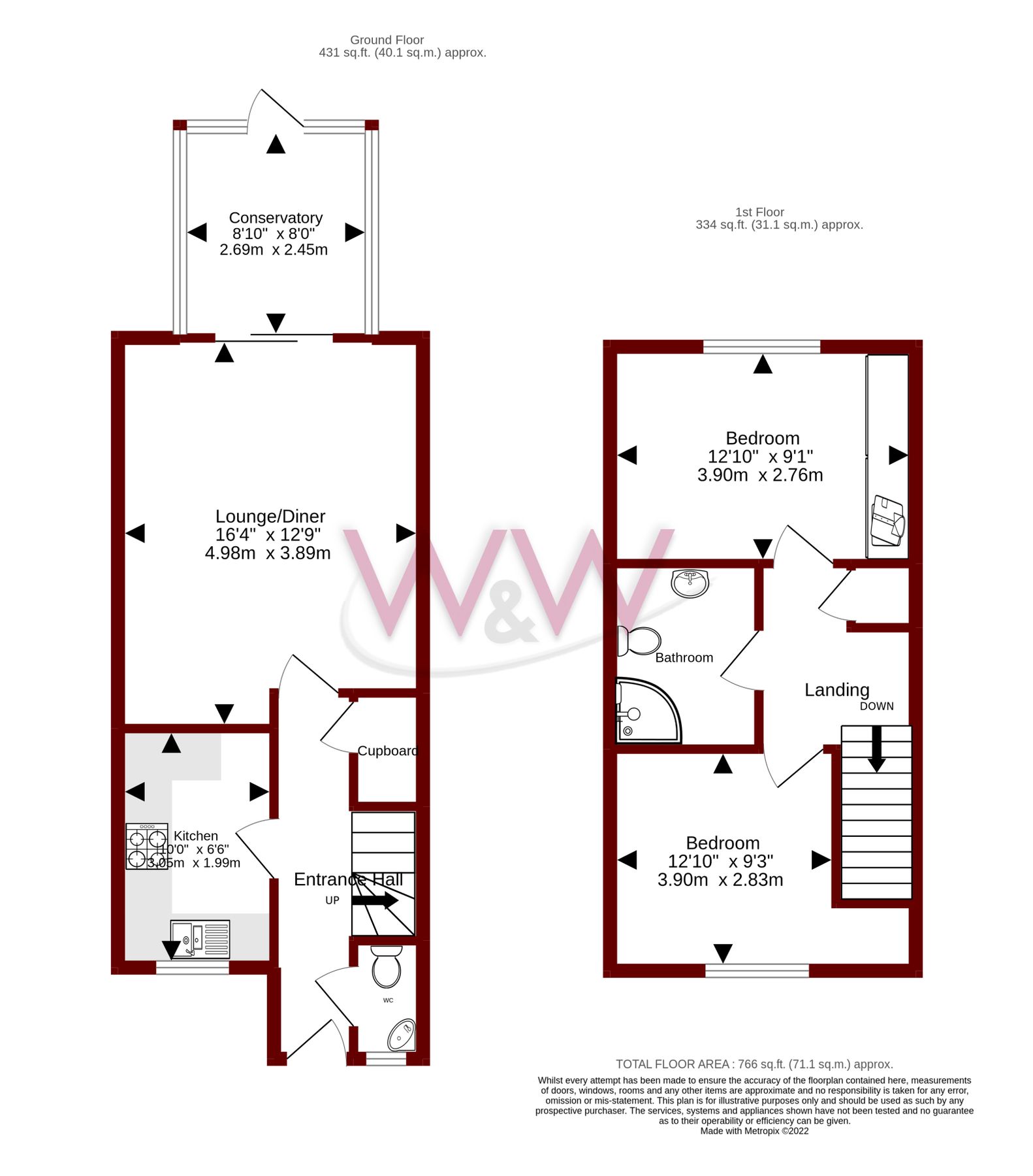 2 bed terraced house for sale in Badgers Copse, Park Gate, Southampton