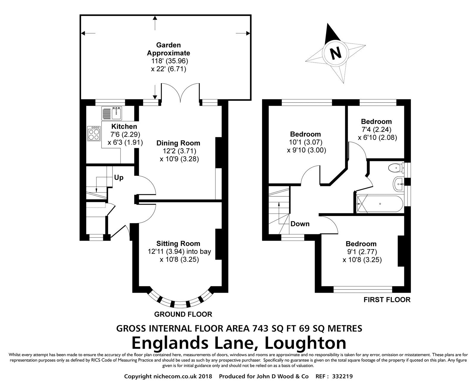3 bed semidetached house for sale in Englands Lane, Loughton, Essex