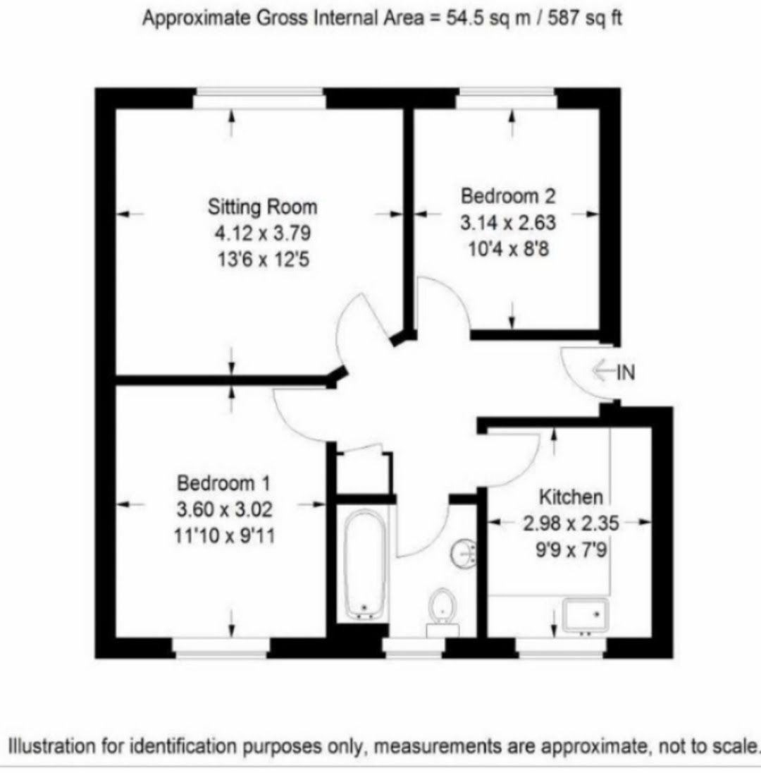 2 bed flat for sale in Cobham Close, Slough SL1 Zoopla