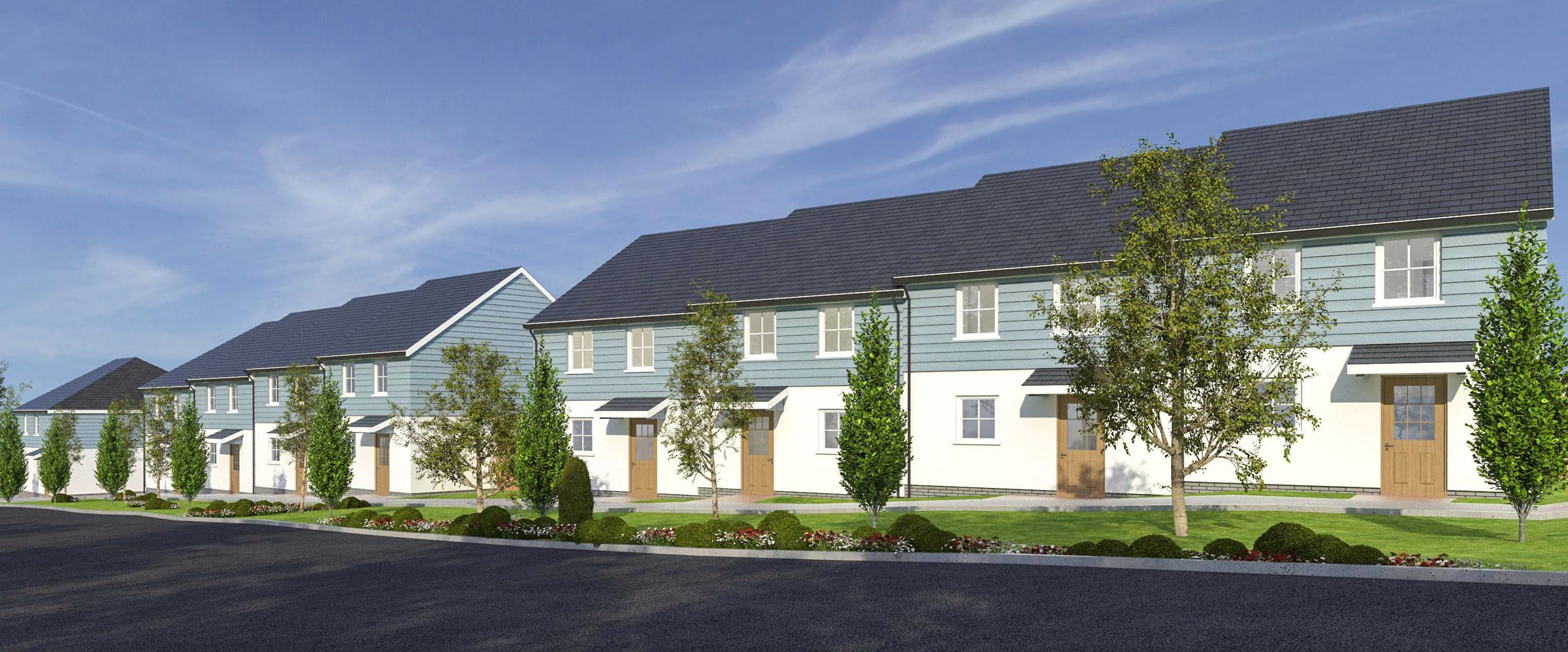 New home, 2 bed end terrace house for sale in Woodland Walk, Polbathic