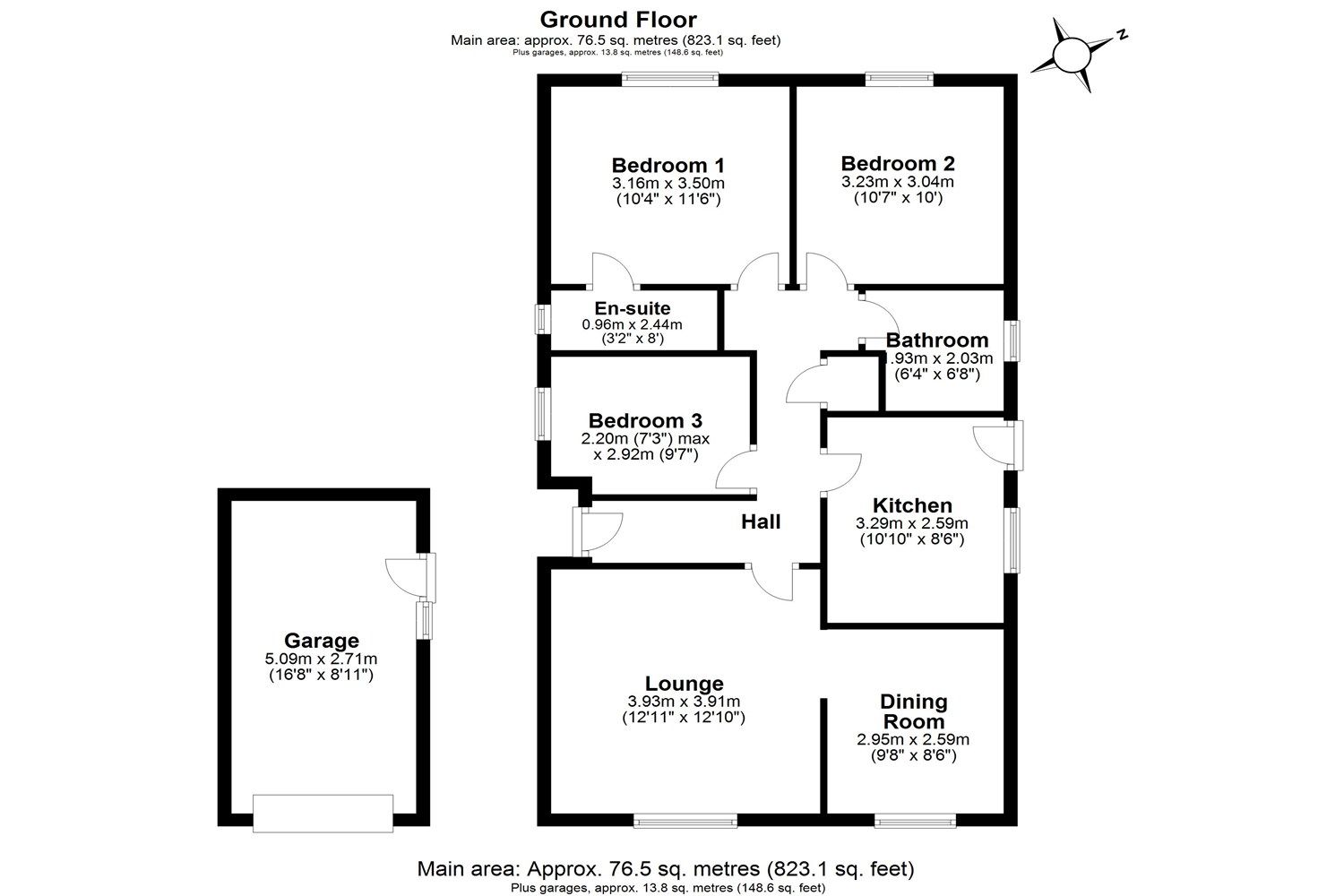 3 bed detached bungalow for sale in Ashbrook Avenue, Sutton Weaver