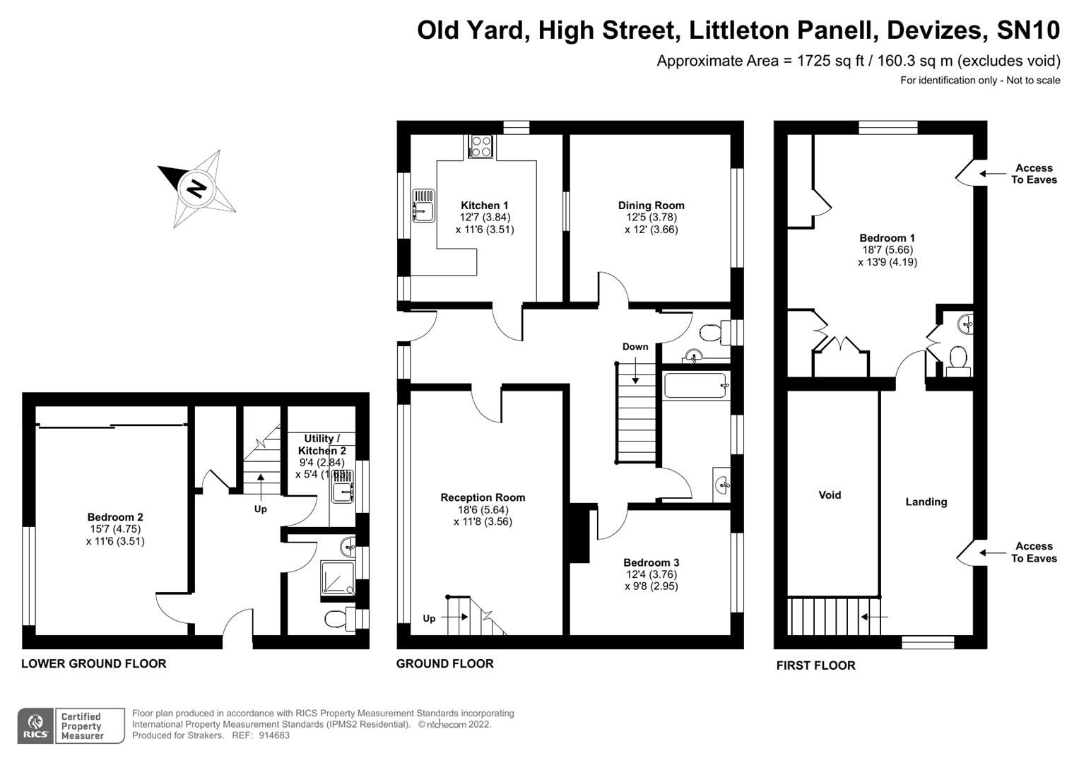 3 bed detached house for sale in High Street, Littleton Panell, Devizes