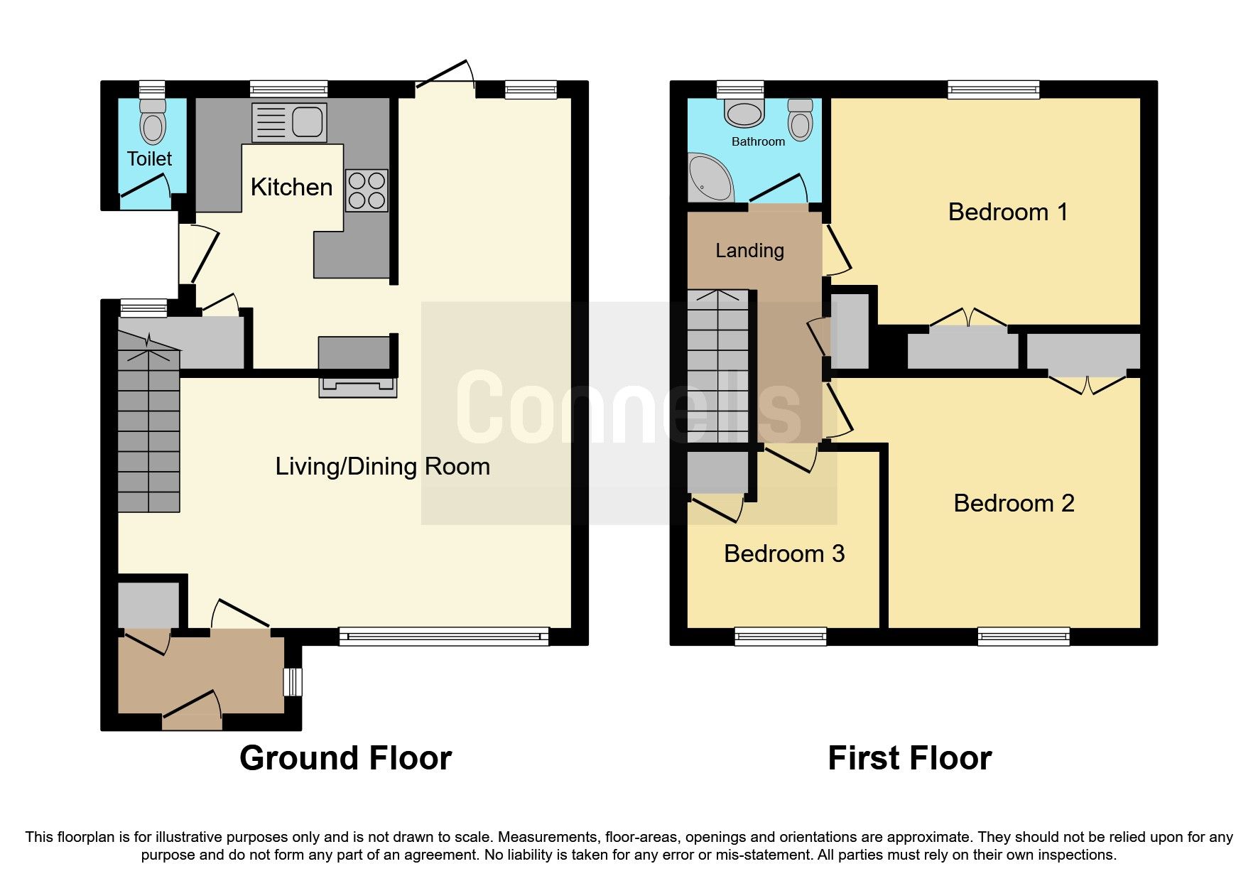 3 bed semidetached house for sale in Rylands Road, Kennington, Ashford