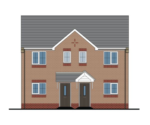 New home, 2 bed semidetached house for sale in Old Dalby Road, Old