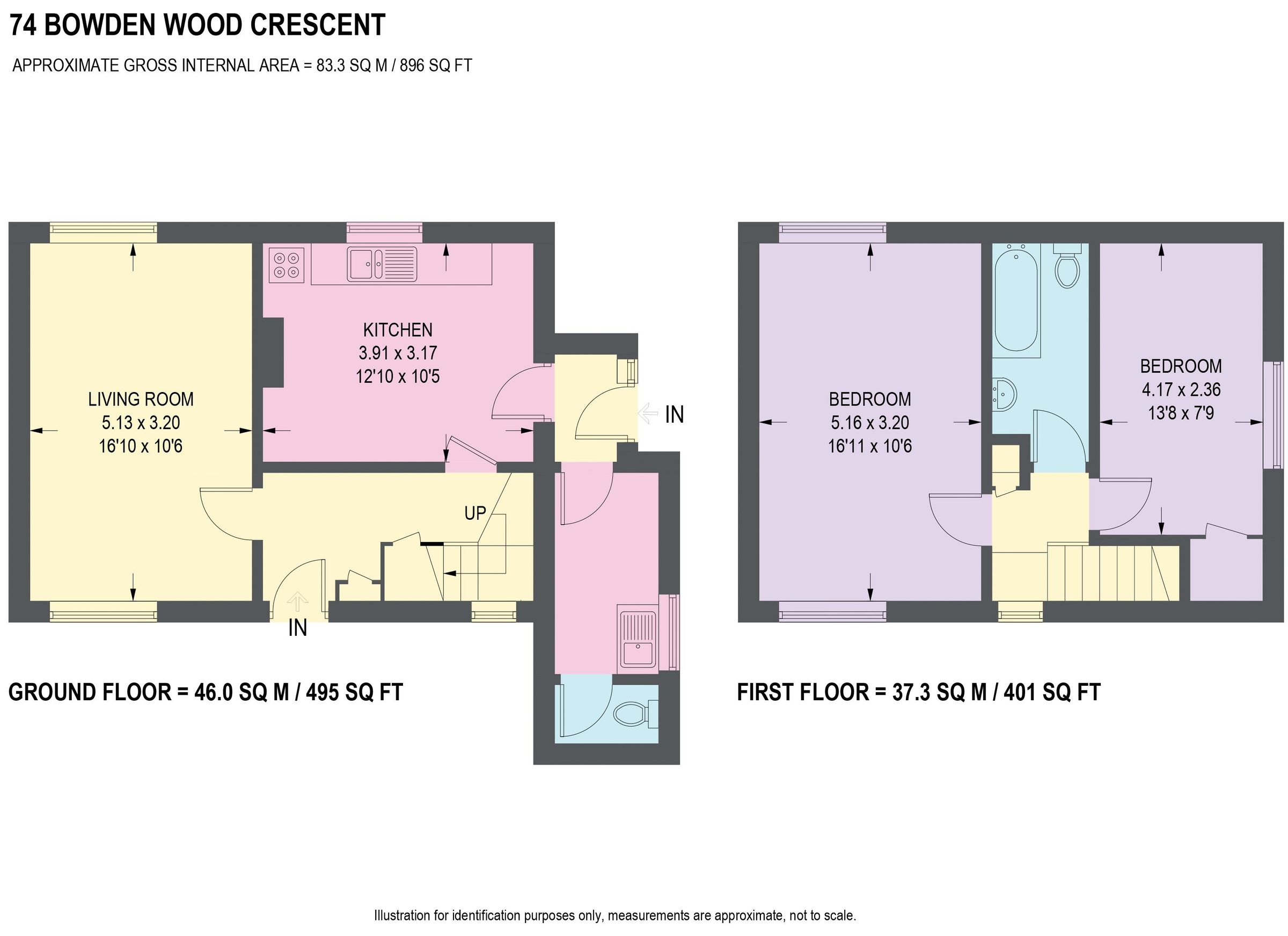 2 bed semidetached house for sale in Bowden Wood Crescent, Sheffield