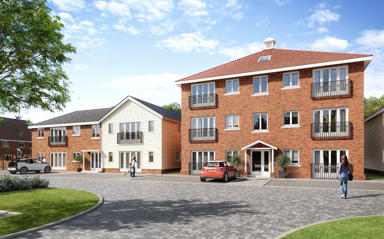 New home, 2 bed flat for sale in Mytchett Road, Mytchett GU16 Zoopla