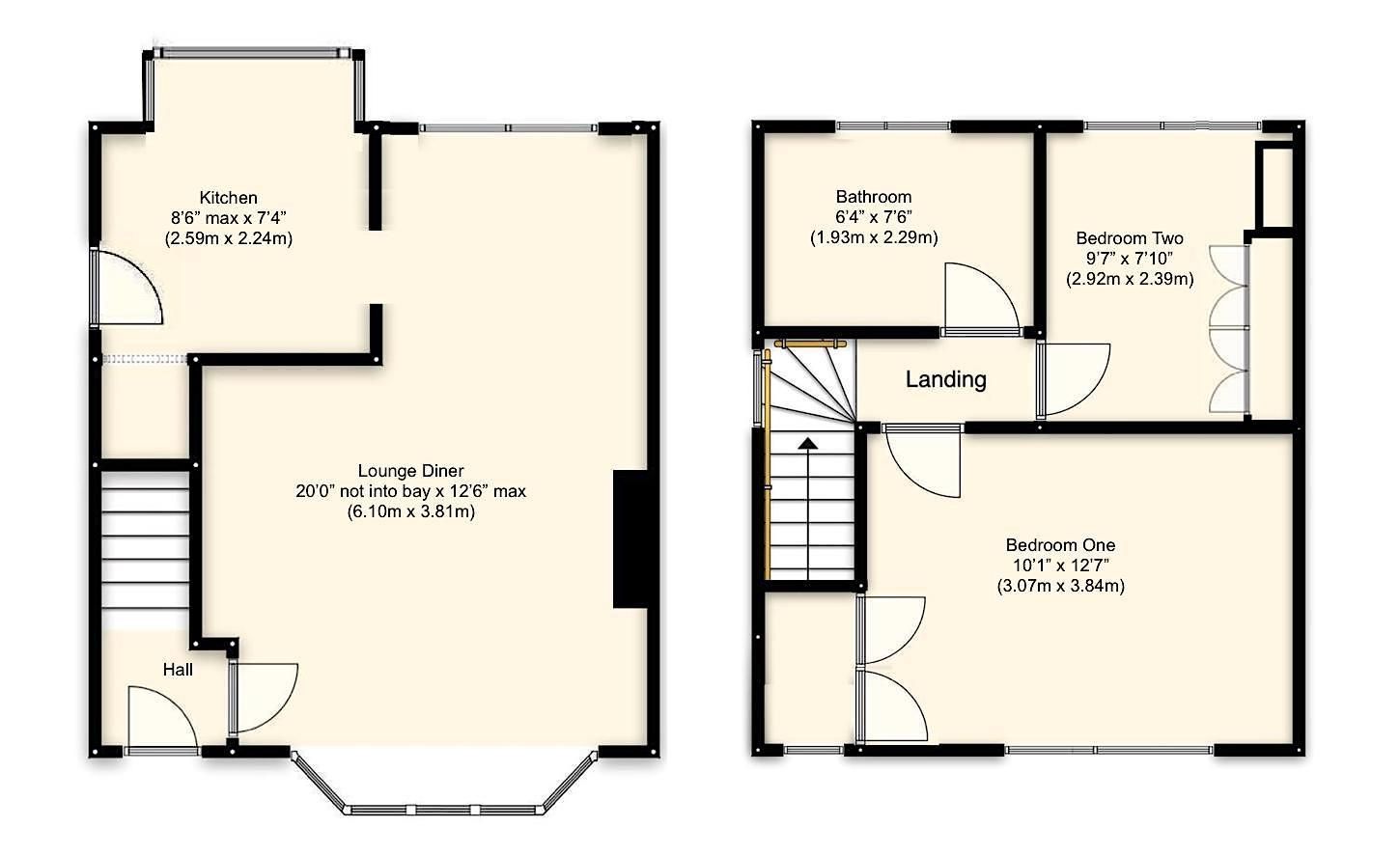 2 bed semidetached house to rent in Rushmere Walk, Leicester Forest