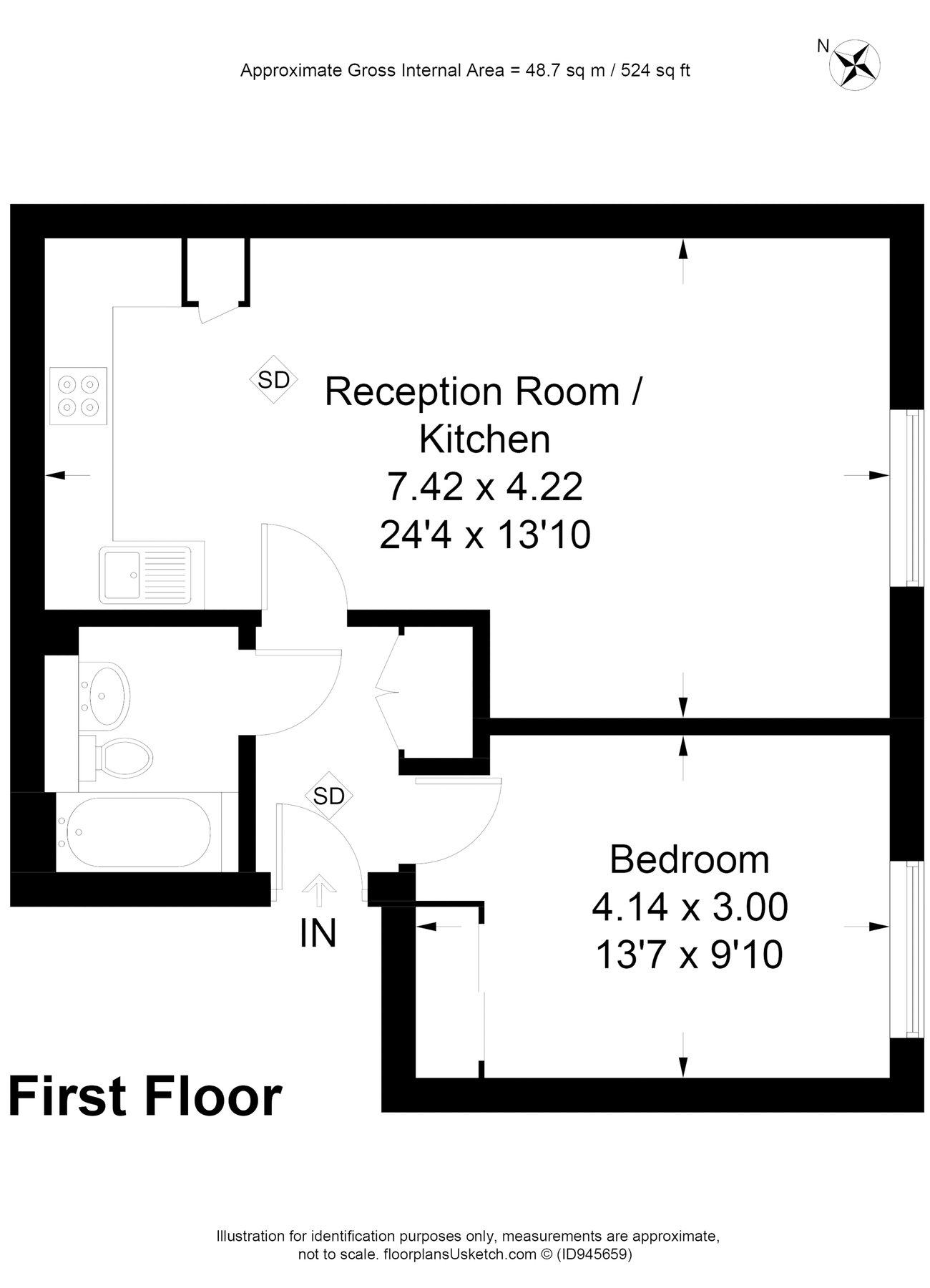1 bed flat for sale in Ashmore Road, Woolwich Common, London SE18 Zoopla