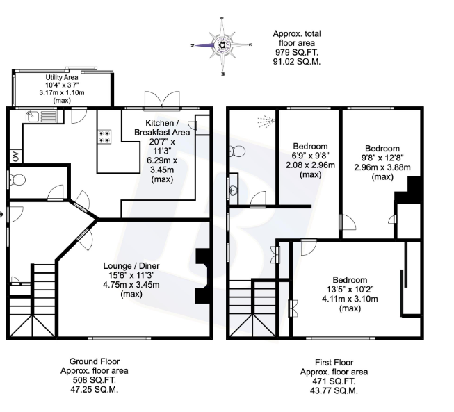 3 bed semidetached house for sale in St. Crescent, Gravesend