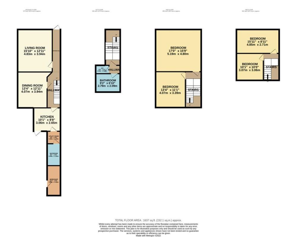 4 bed end terrace house for sale in 4 Adderbury Grove, Hull, North