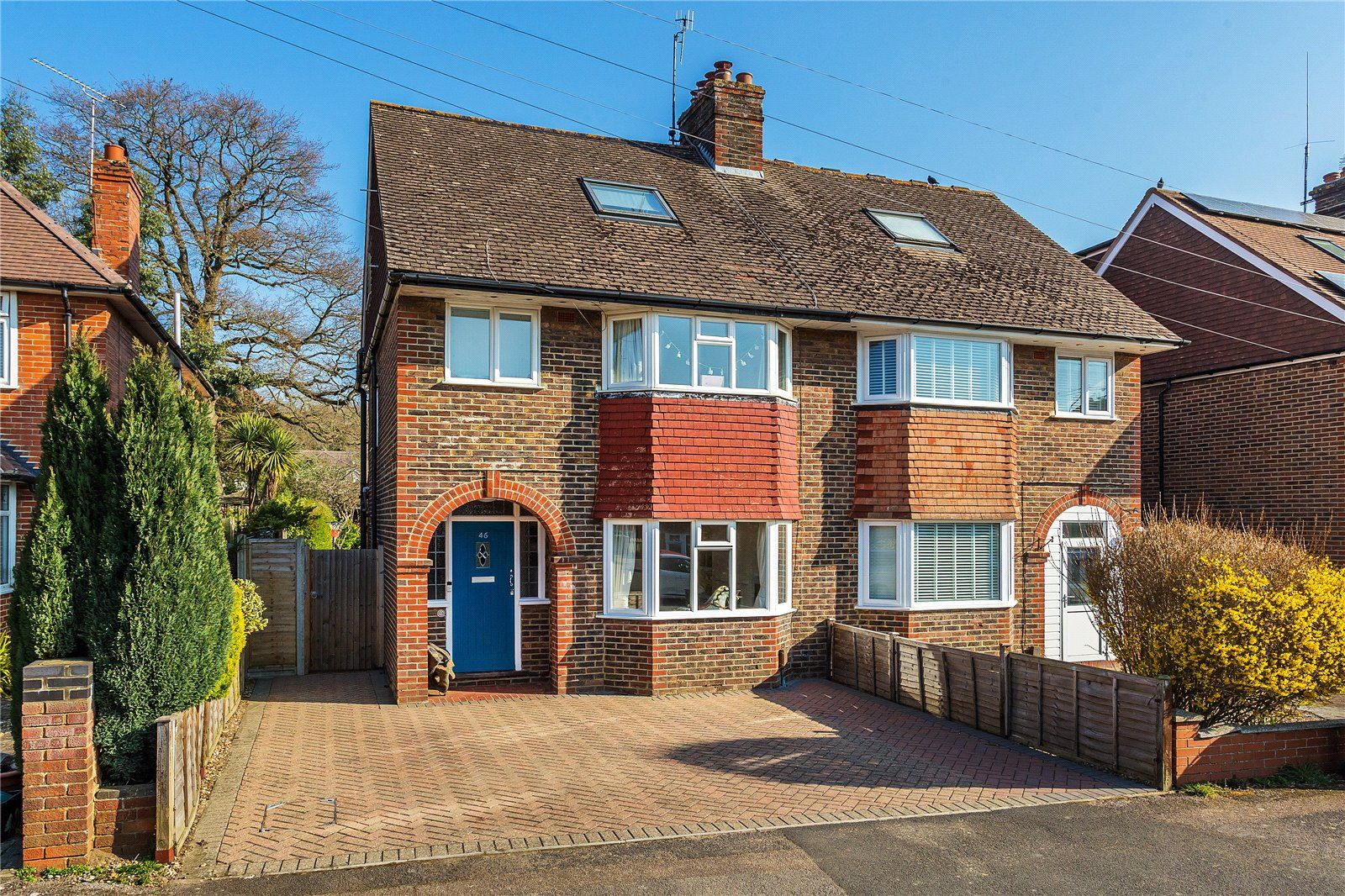 4 bed semidetached house for sale in New North Road, Reigate, Surrey
