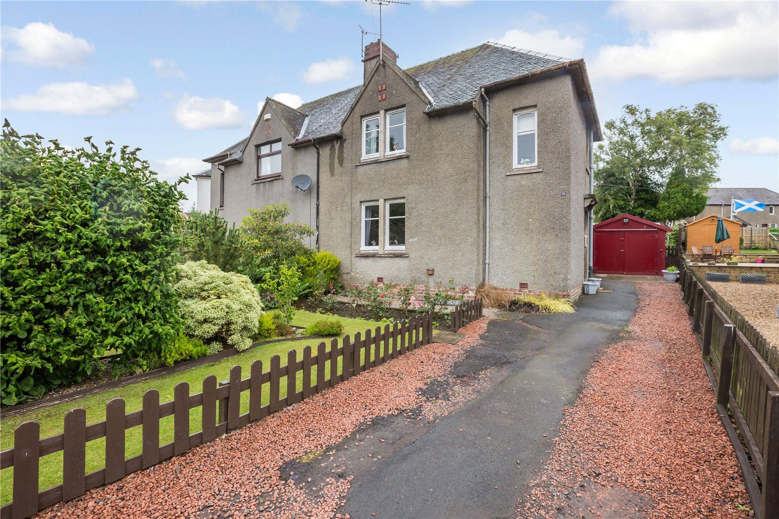 3 bed semidetached house for sale in Kirkland Park Avenue, Strathaven