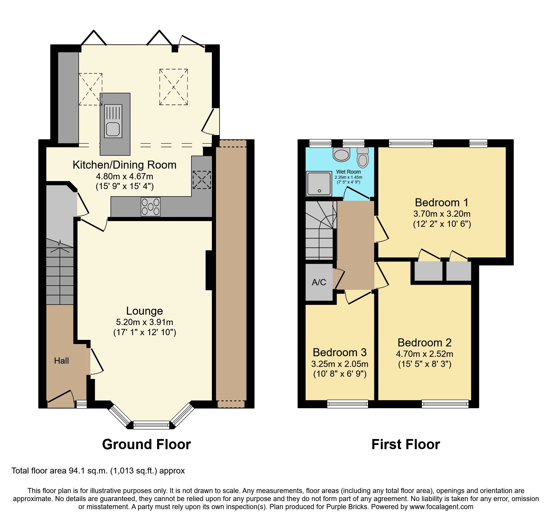 3 bed terraced house for sale in New Romney Crescent, Netherhall