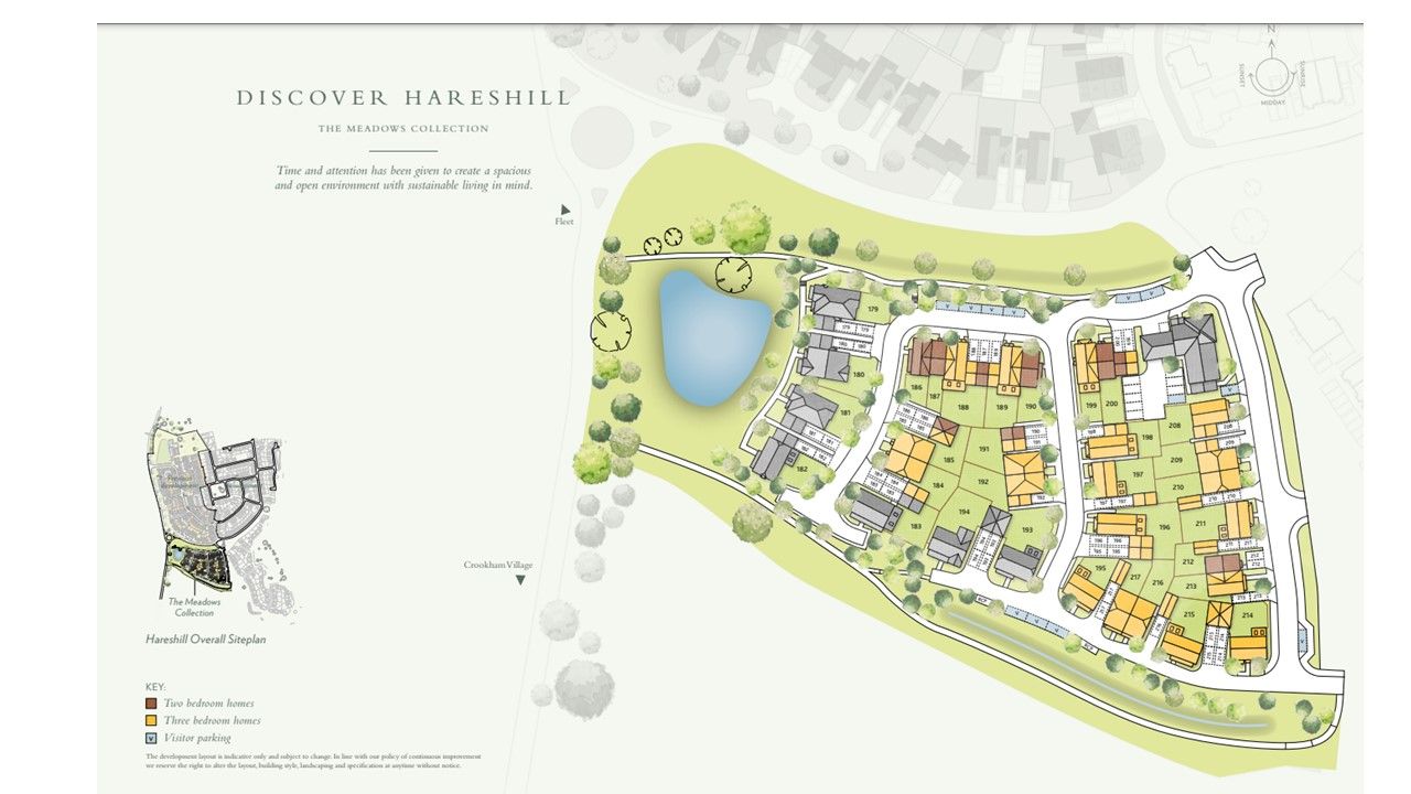 New home, 3 bed semidetached house for sale in Hareshill, Crookham