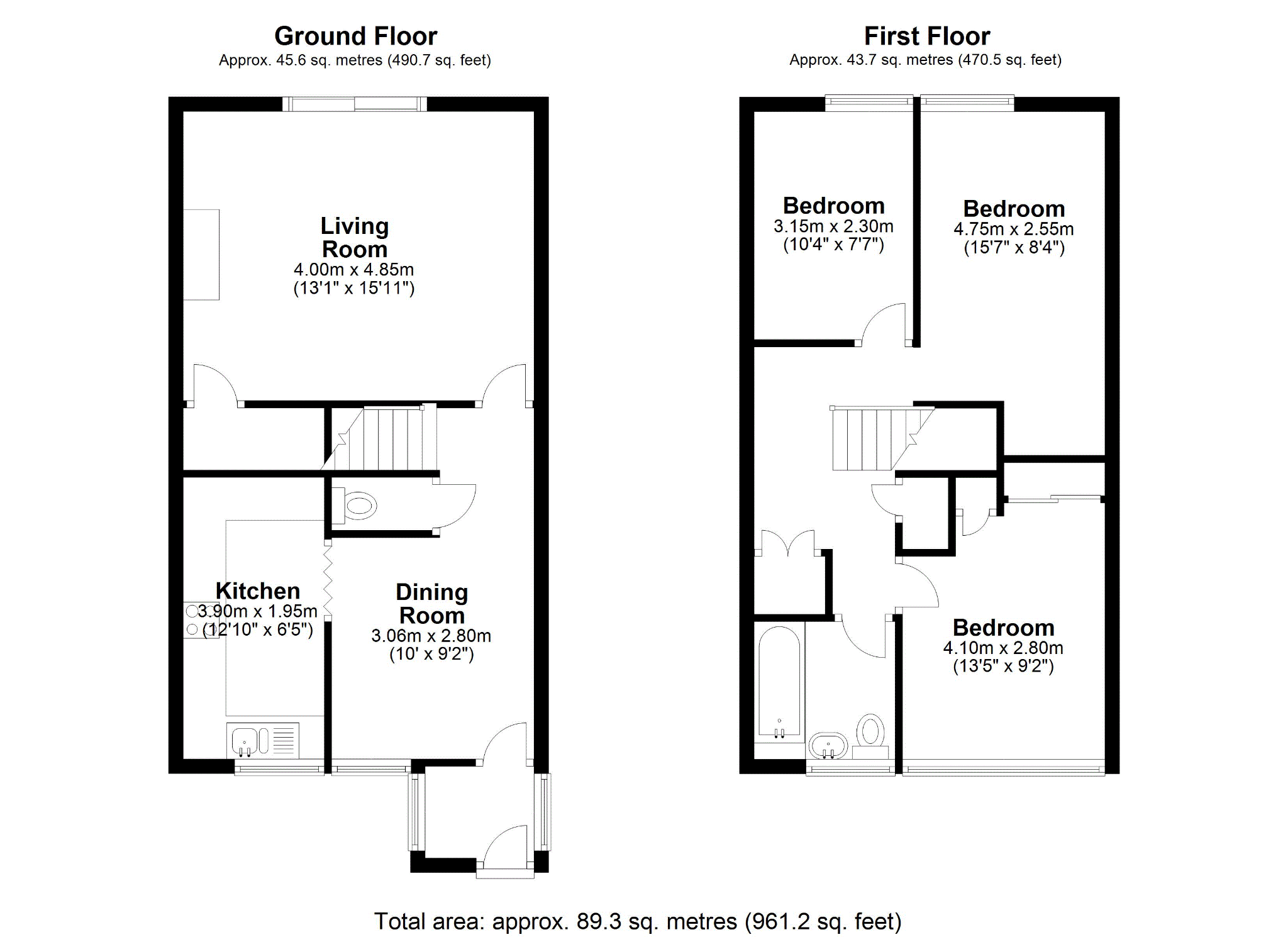 3 bed end terrace house for sale in Windsor Court Road, Chobham, Woking