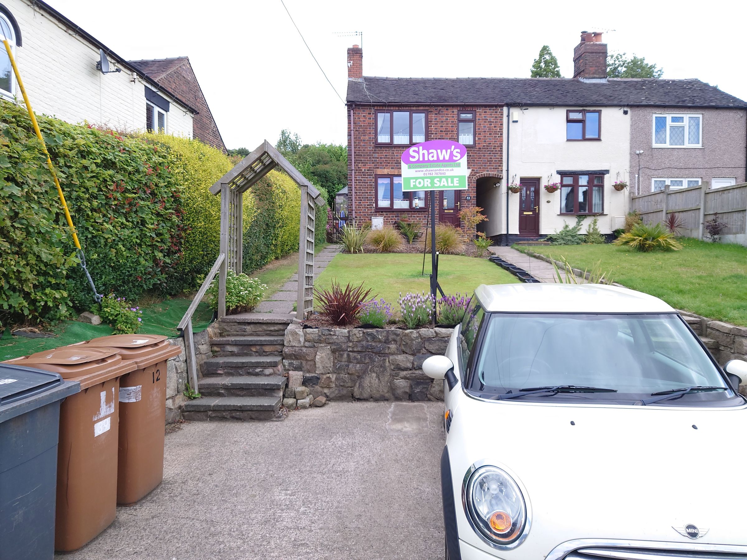 2 bed end terrace house for sale in Chapel Street, Mow Cop, StokeOn