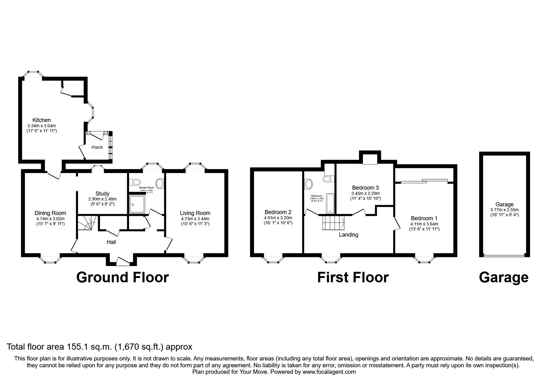 3 bed detached house for sale in Argyle Street, Lossiemouth, Moray IV31