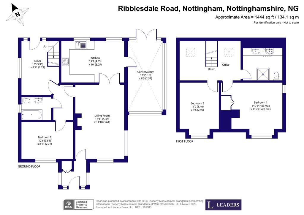 3 bed detached house for sale in Ribblesdale Road, Nottingham NG5 Zoopla