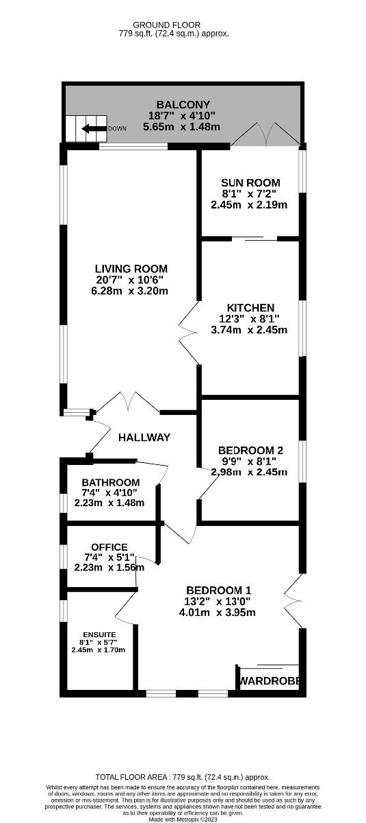 2 bed bungalow for sale in Meadow View, Pilgrims Retreat, Harrietsham