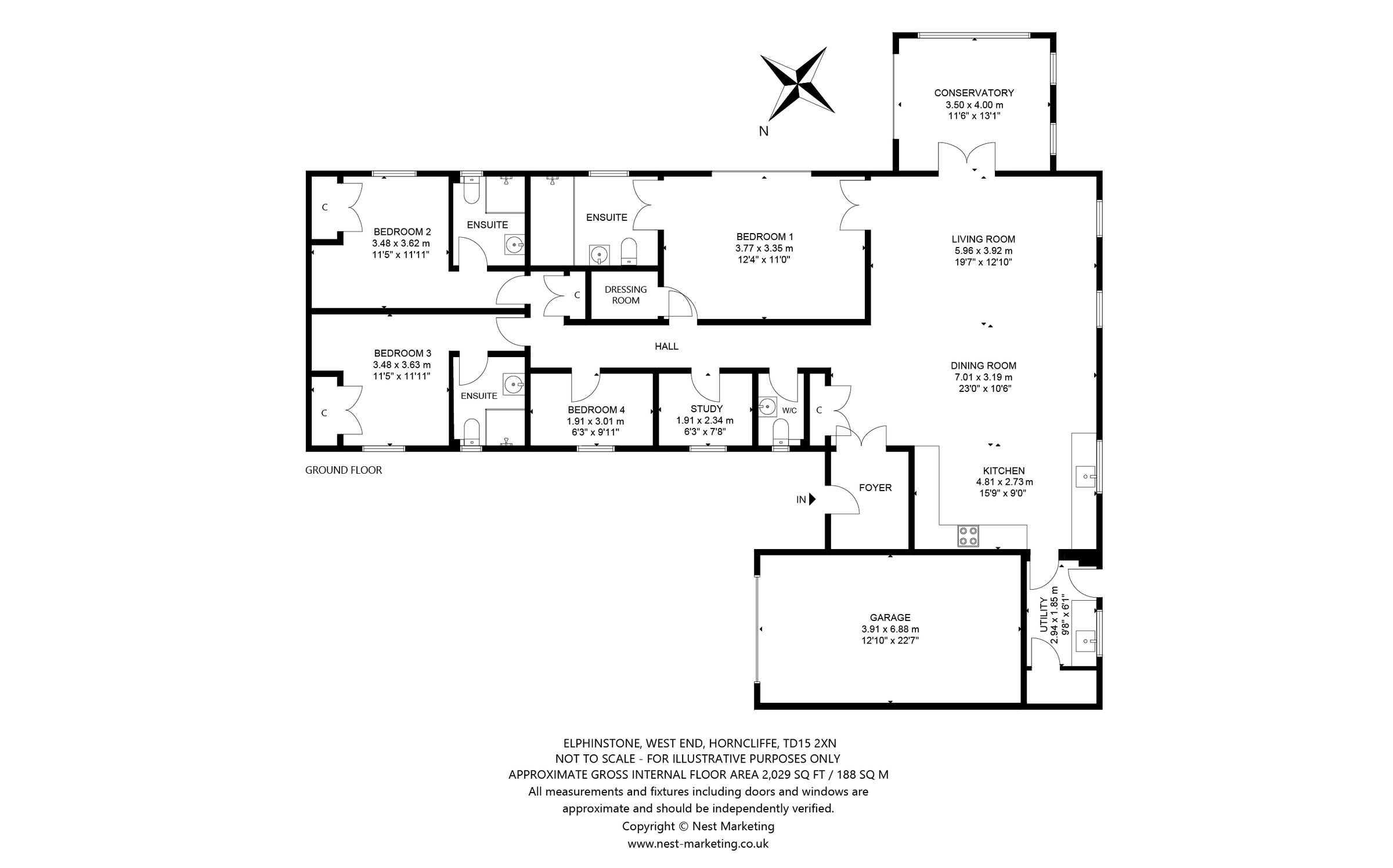 4 bed detached house for sale in West End, Horncliffe, BerwickUponTweed TD15 Zoopla