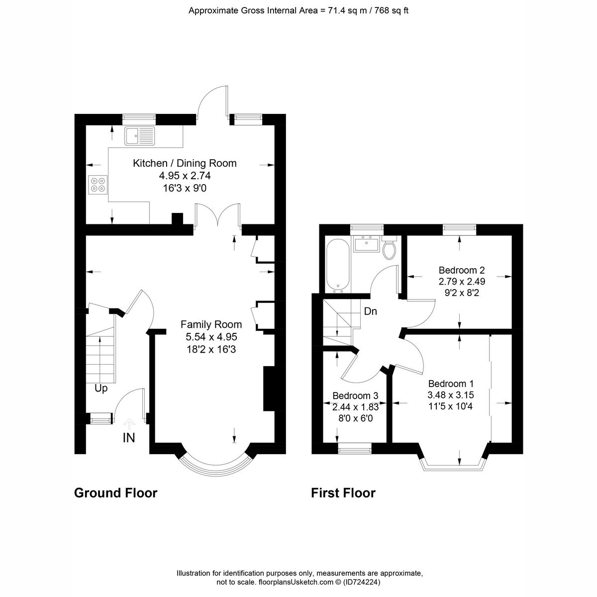 3 bed terraced house for sale in Berwick Crescent, Sidcup DA15 Zoopla